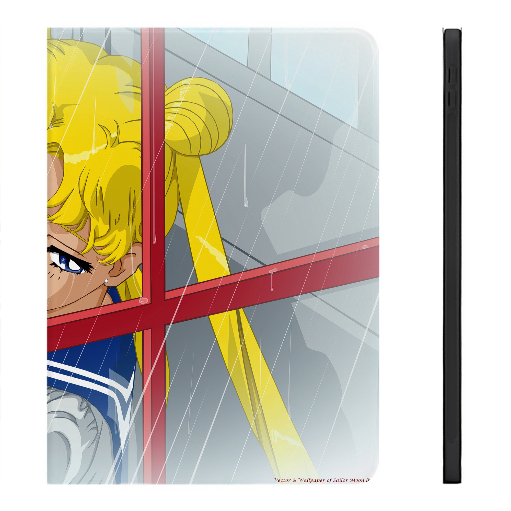 （画像用） 美少女戦士セーラームーン Sailor Moon IPadケース ペンホルダー付き ブックスタイルデザイン